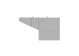Вентиляционная коробочка универсальная VENTEK (светло-серый)