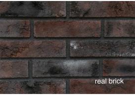 Кирпич ручной формовки Real Brick черный магнезит 1WDF