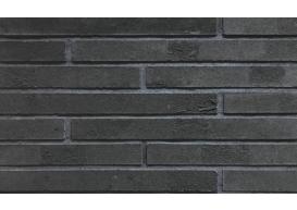 Ригельный кирпич ручной формовки Real Brick графитовый ригель 0,5 пф